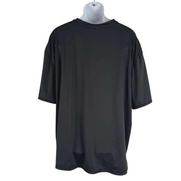 Disney Mickey Mouse And Friend Swim Shirt Mens 3XL Short Sleeve Black‎ TP-3450 - Picture 5 of 8